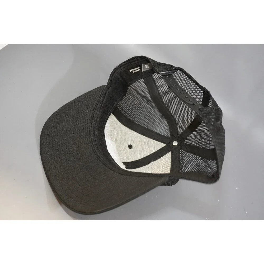 TaylorMade The Original One Golf Snapback Trucker Hat Cap Adjustable Black Gray